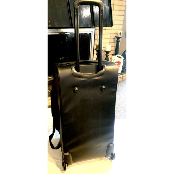 High Sierra 22In Roomy Wheeled Duffel w/ Grab Handles, Black Heather(SEE PHOTOS) - Picture 2 of 8